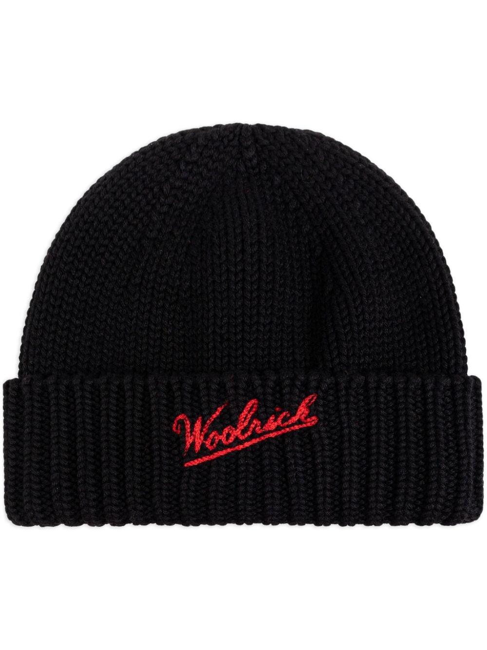 Logo cap CFWOAC0288MRUF0428 100 WOOLRICH