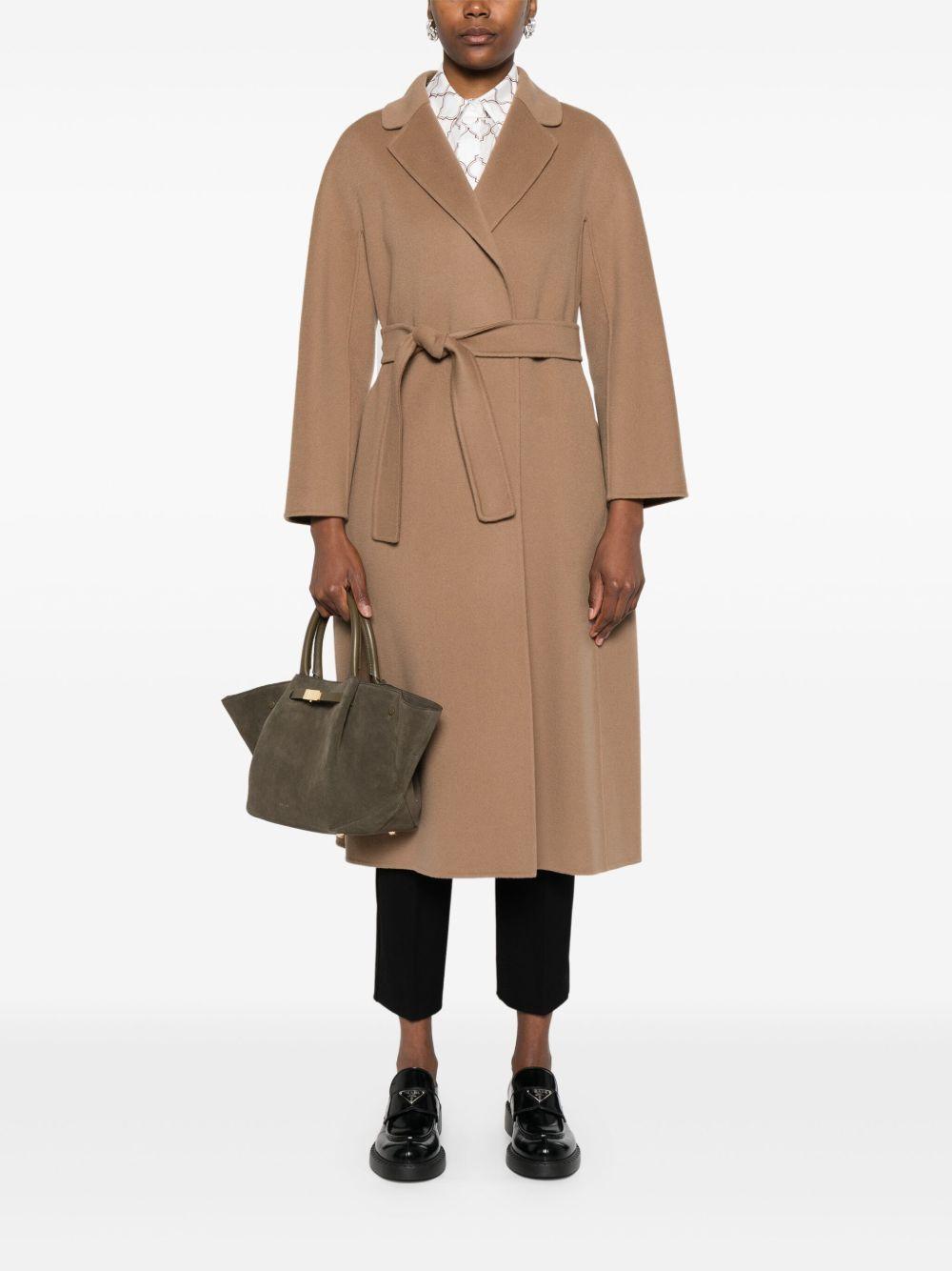 Wool broadcloth midi coat 2529016081 ESTURIA045 MAX MARA S