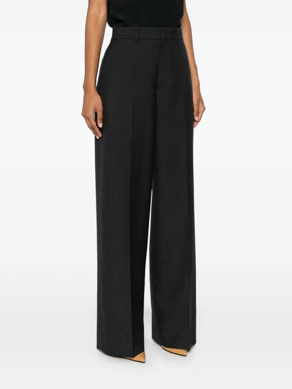 Wool gabardine trousers<BR/><BR/><BR/><BR/><BR/> 800107 ZARRB1165 GUCCI