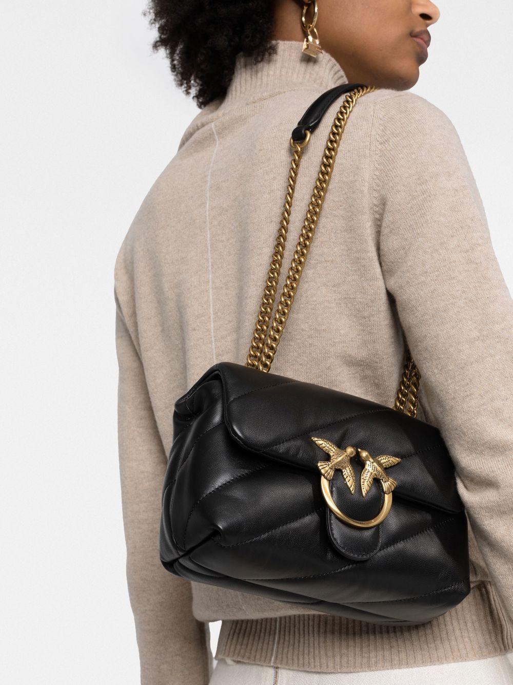 Small Love Bag Puff shoulder bag in quilted nappa leather 100039 A0F2Z99Q PINKO
