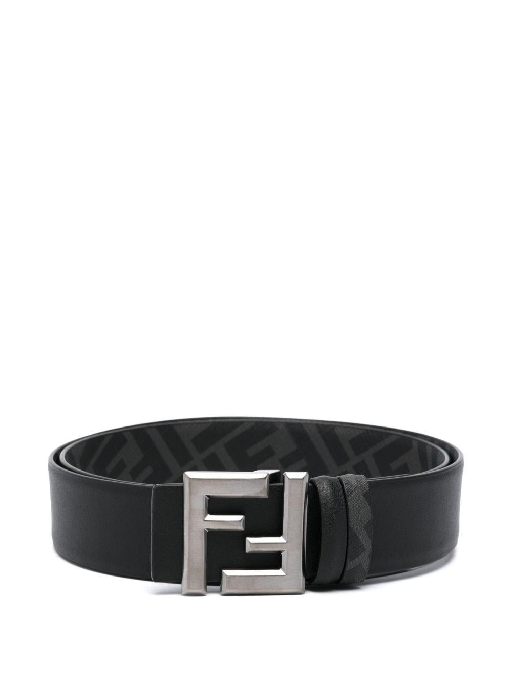FF Squared Reversible belt<BR/><BR/><BR/> 7C0541 ASIWF1DYM FENDI