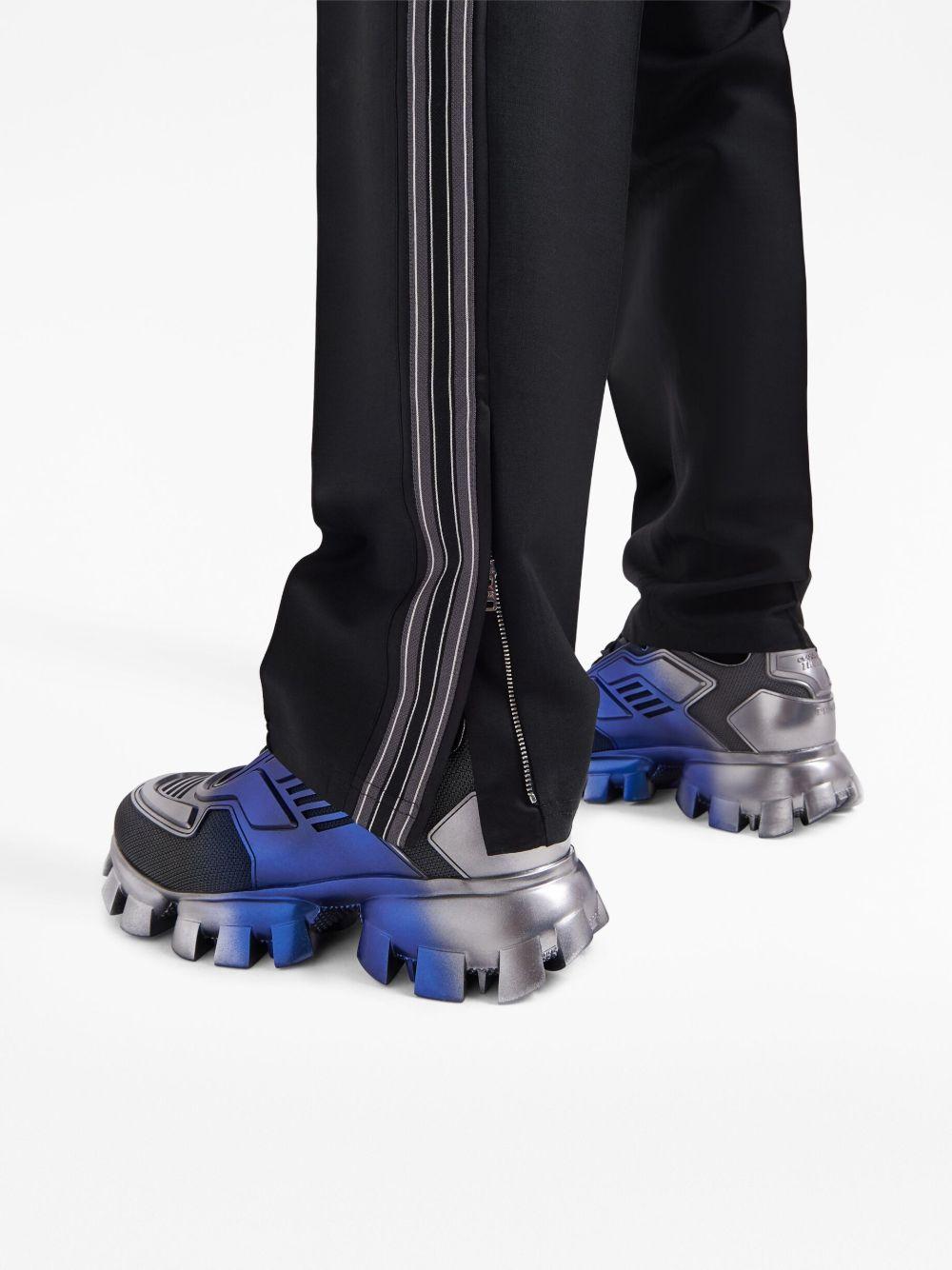 Tailored Trousers With Contrasting Side Stripes SPH261 G54 S 231F0002 PRADA