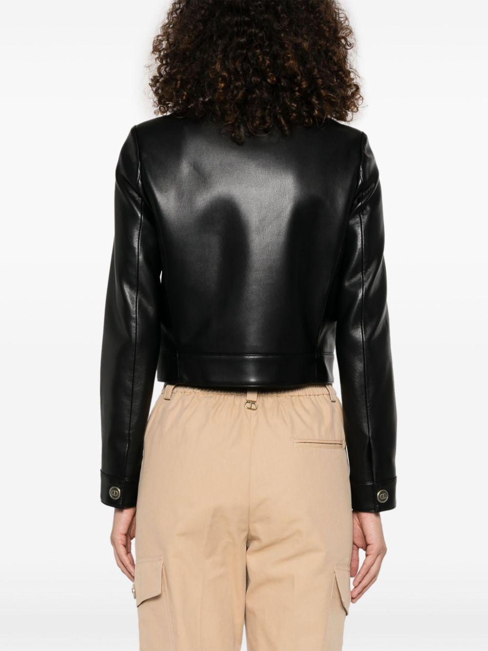 Cropped jacket<BR/><BR/><BR/> 251TP2351 00006 TWINSET