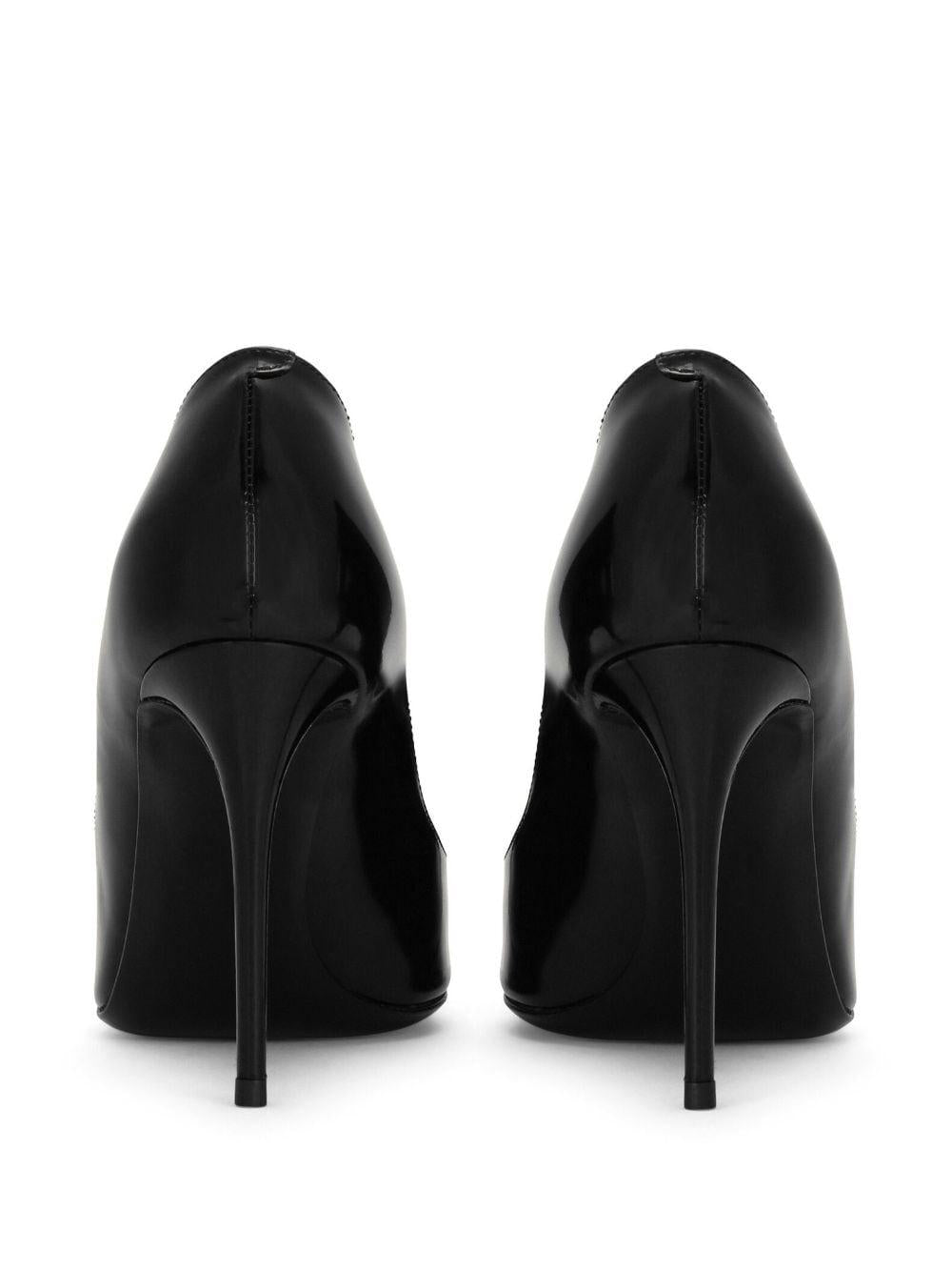 Logo-lettering leather pumps CD1815 A103780999 DOLCE & GABBANA
