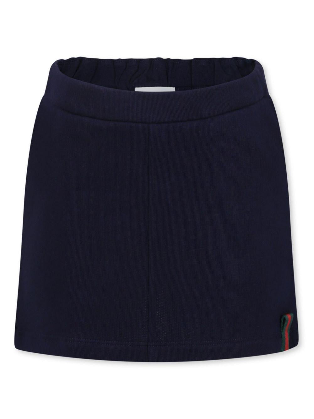 Web motif skirt 793354 XJGPC4780 GUCCI KIDS