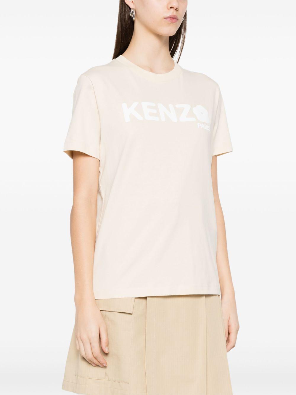 Gots Boke Flower T-shirt<BR/><BR/><BR/><BR/><BR/><BR/> FF52TS1574SO 04 KENZO