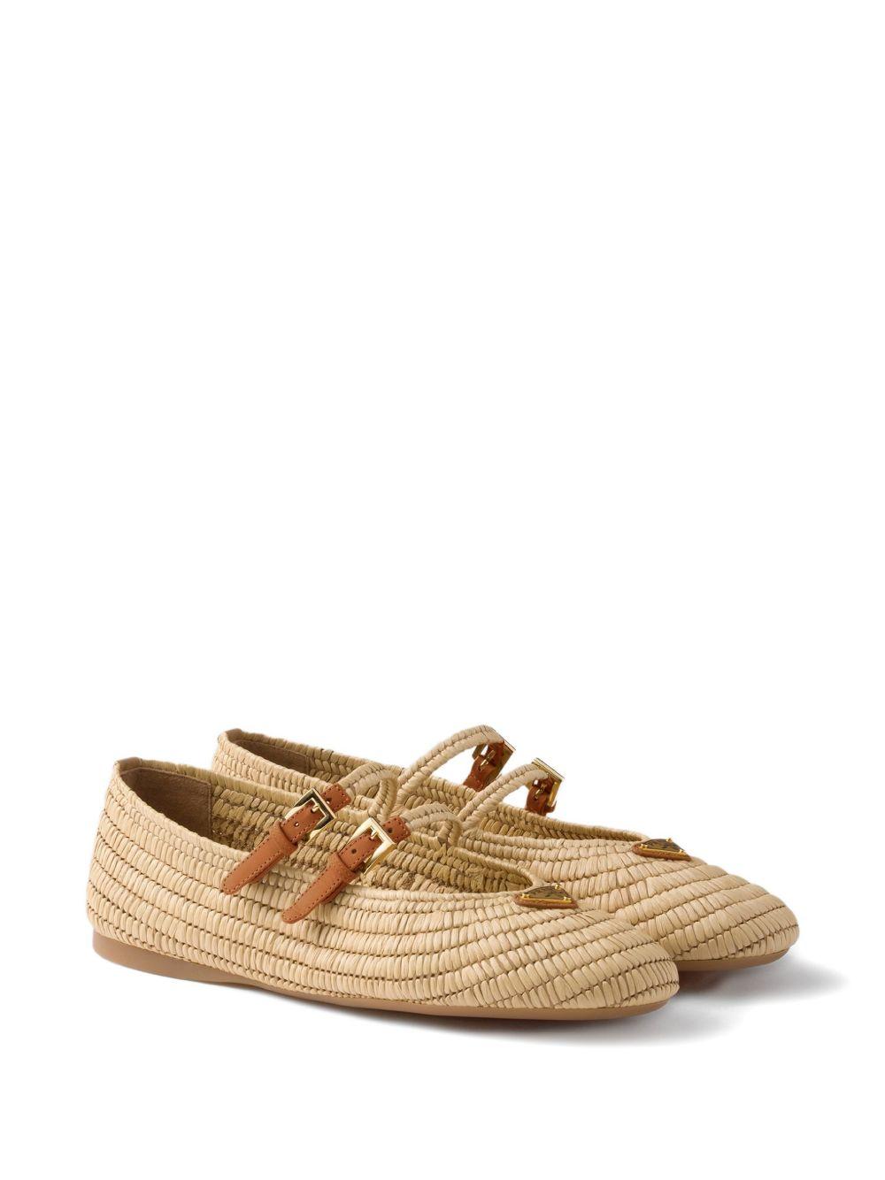 Crochet ballerinas 1F927N2ACS F-005F0P9G PRADA