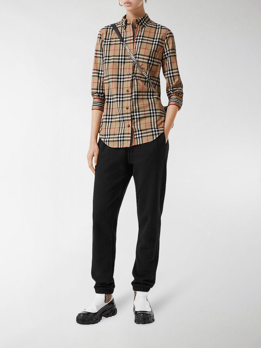 Vintage Check button-down shirt 8022284 ARCHIVE BEIGE BURBERRY