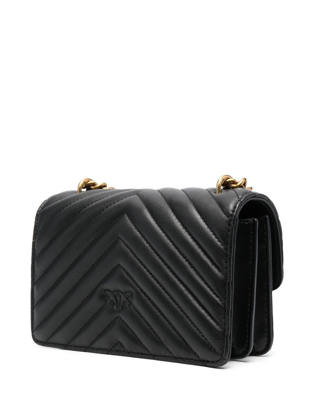 Mini Love Bag One Chevron 100074 A0GKZ99Q PINKO