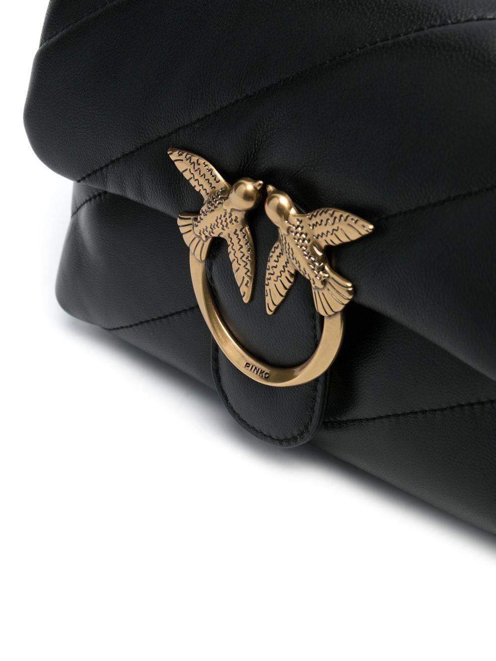 Black Love Puff crossbody bag 100039 A0F2Z99Q PINKO