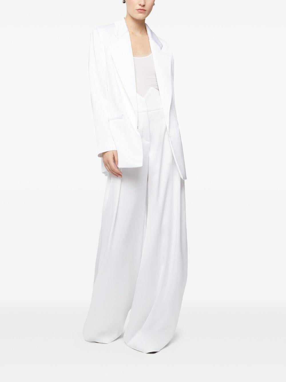 High-waist palazzo trousers<BR/><BR/><BR/> 78AJA173 N0071003 GENNY