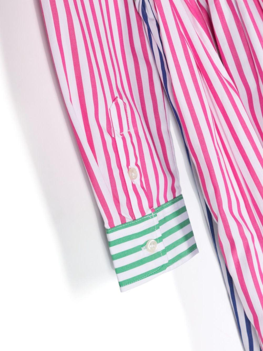 Polo Pony striped shirt dress<BR/><BR/><BR/> 312925706001 MULTI POLO RALPH LAUREN KIDS