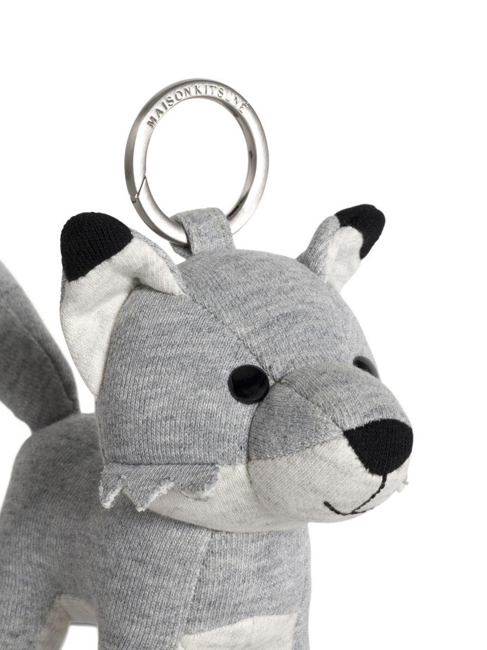FOX BAG CHARM PW06902KMBIS3 H150 MAISON KITSUNÉ