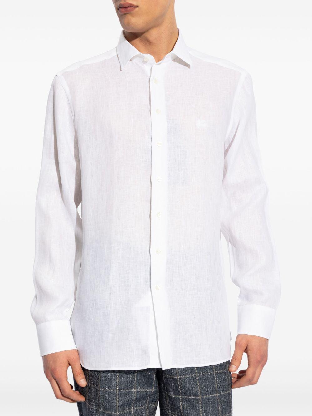 LINEN SHIRT WITH PEGASUS MRIB0002 99TU3F3W0800 ETRO