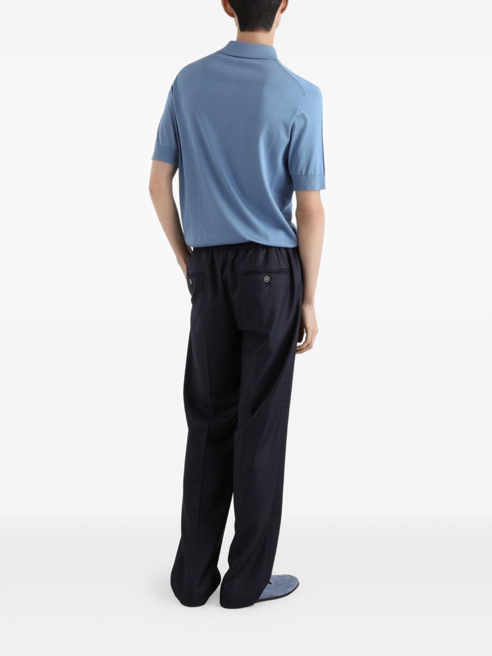 Silk polo shirt GXZ02Z JBSO5B0965 DOLCE & GABBANA