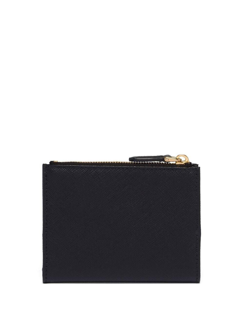 Triangle-logo Saffiano leather wallet 1ML050QHH F0002 PRADA