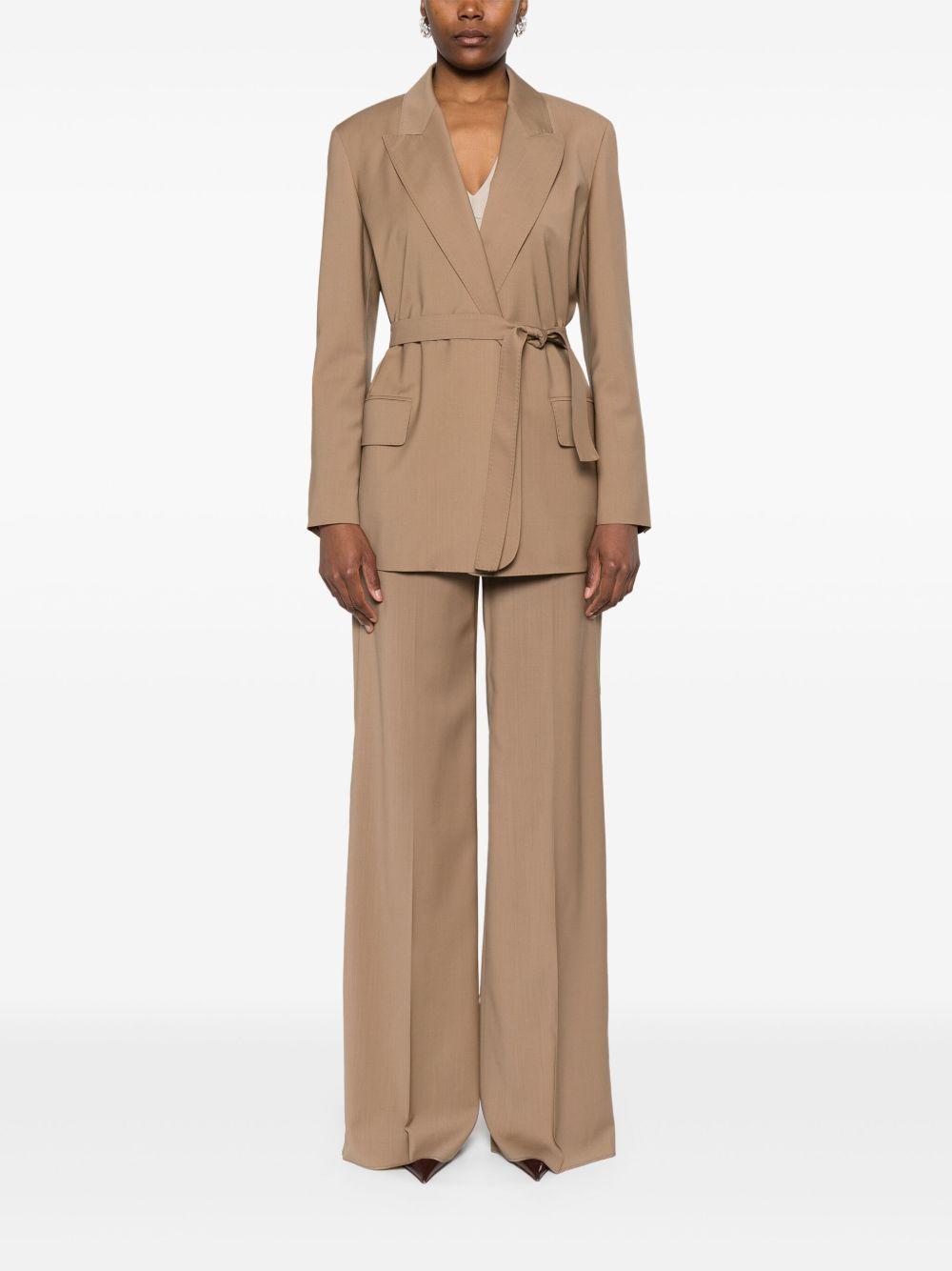 Belted woollen cloth blazer 2521046101 TALENTO010 MAX MARA
