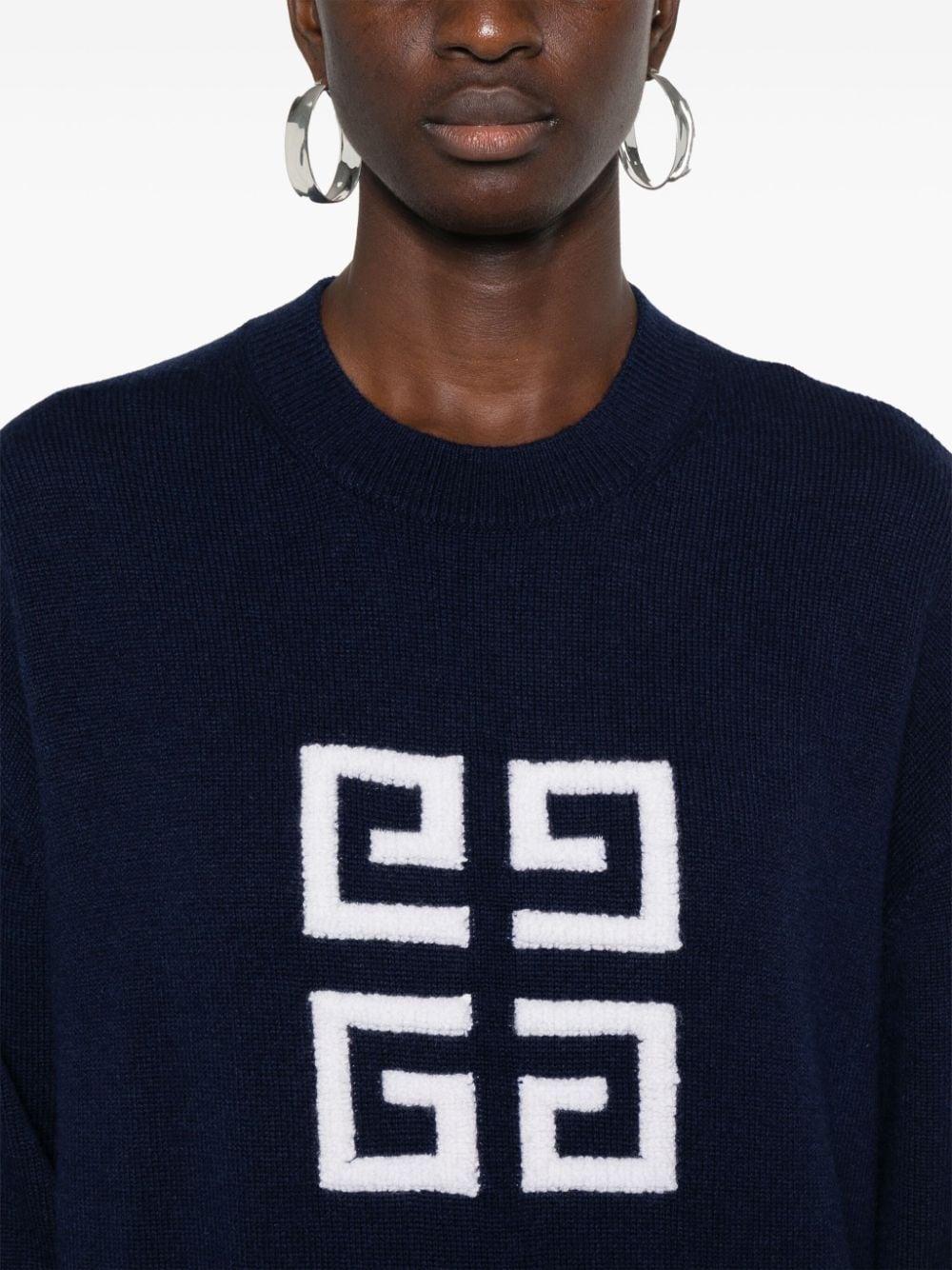 4G cashmere jumper<BR/><BR/> BW90QY4ZEQ 411 GIVENCHY