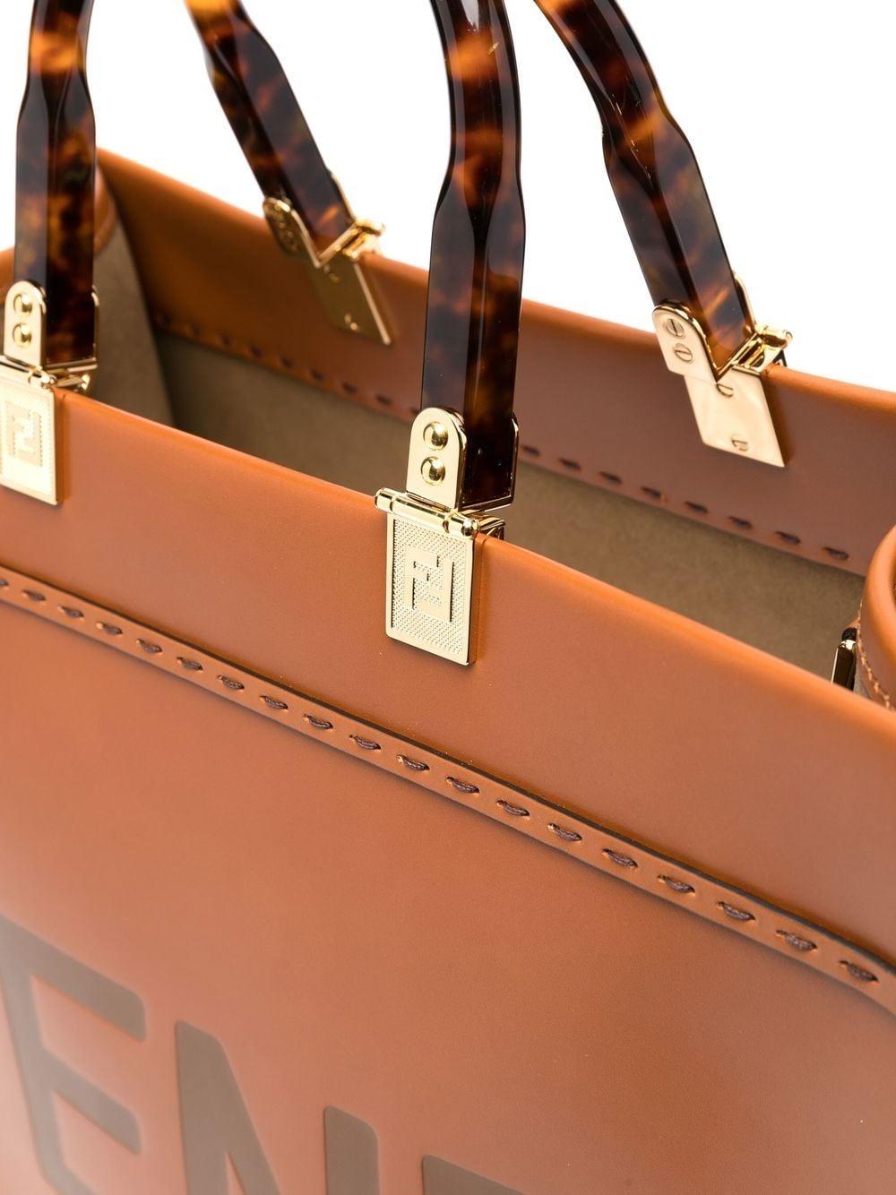 Sunshine logo-debossed tote 8BH386 ABVLF0PWZ FENDI