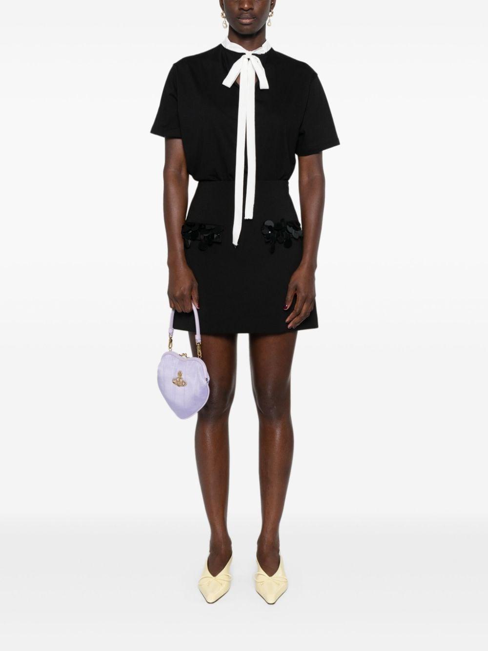 Low-rise A-line miniskirt<BR/><BR/> 3741MDD13X 24762199 MSGM