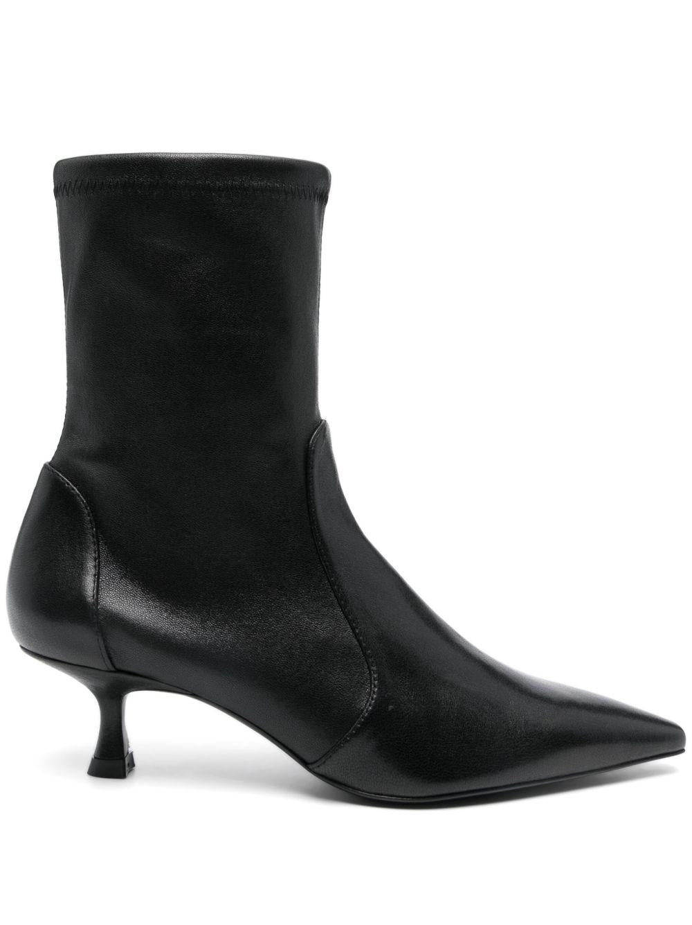 Naomi 50mm boots SJ404 BLK STUART WEITZMAN