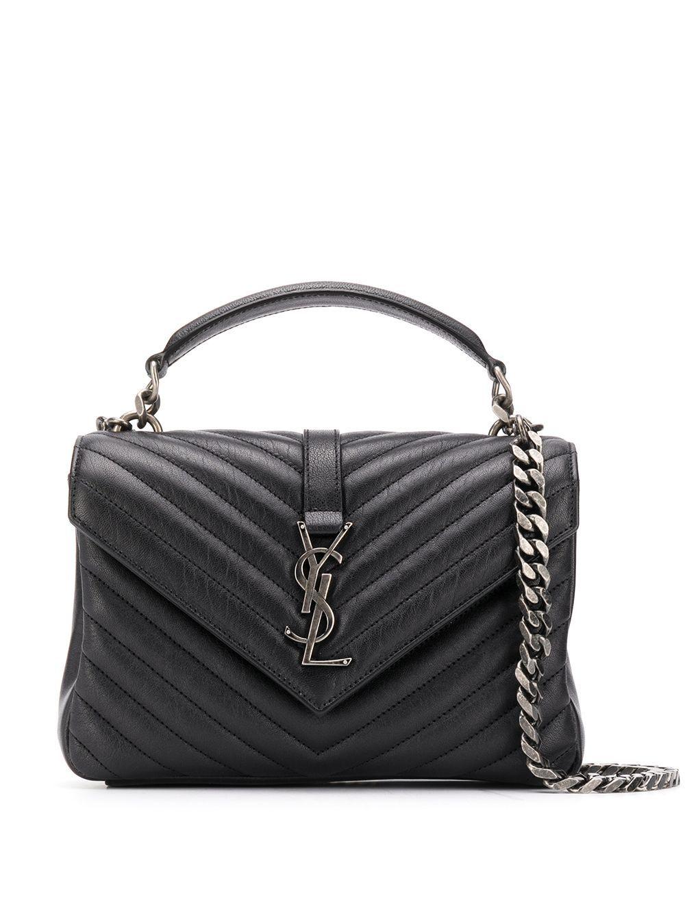 Medium College shoulder bag 600279BRM04 1000 SAINT LAURENT