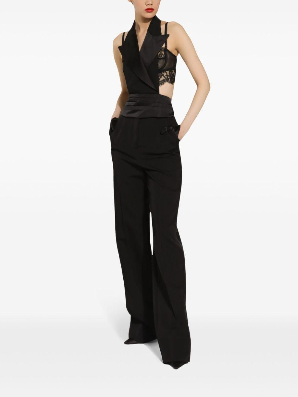 Notch-lapel vest<BR/><BR/><BR/> F7AI8T GDCRJN0000 DOLCE & GABBANA
