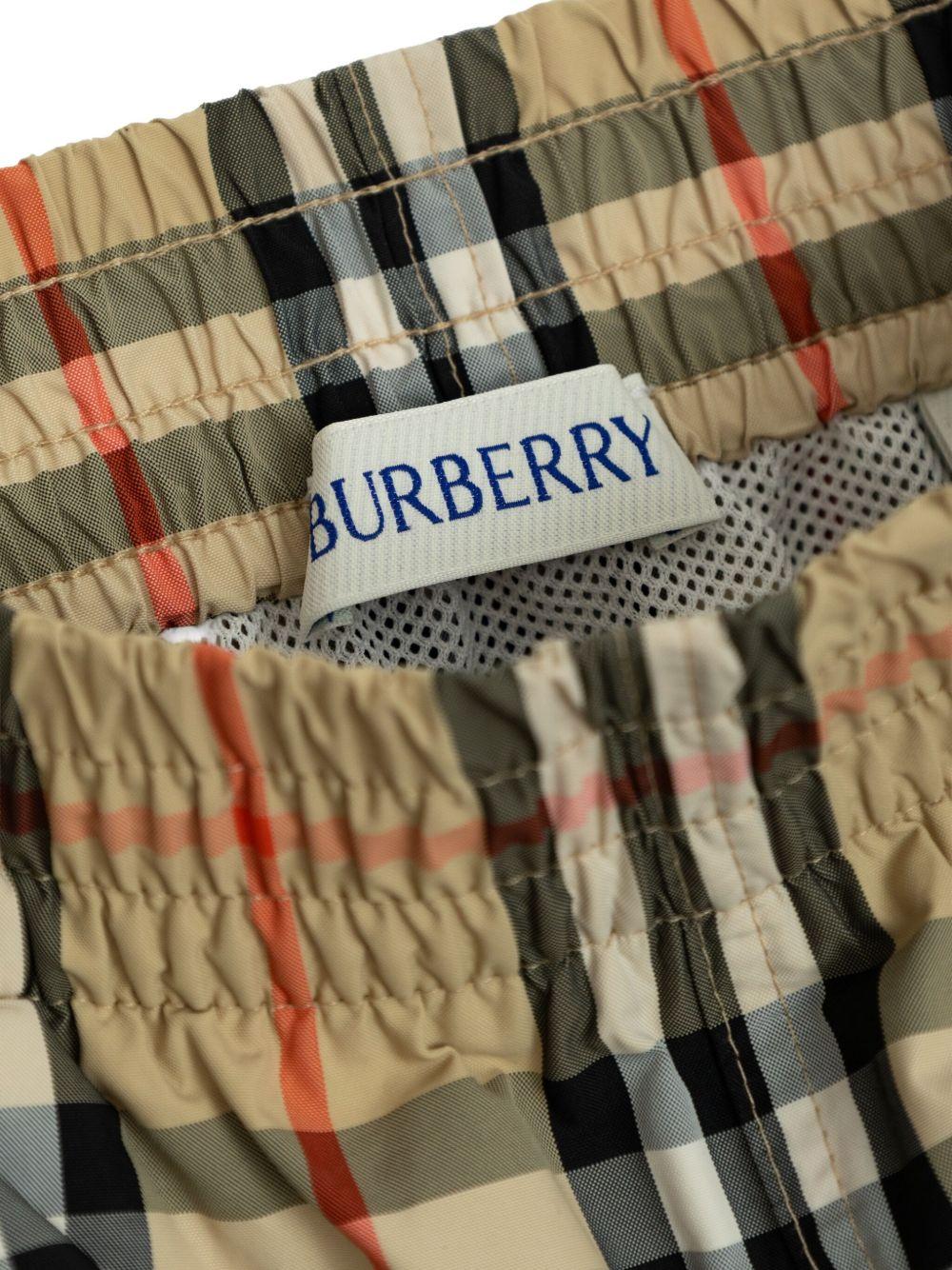 Check Swim Shorts 8117147 B9368 BURBERRY KIDS