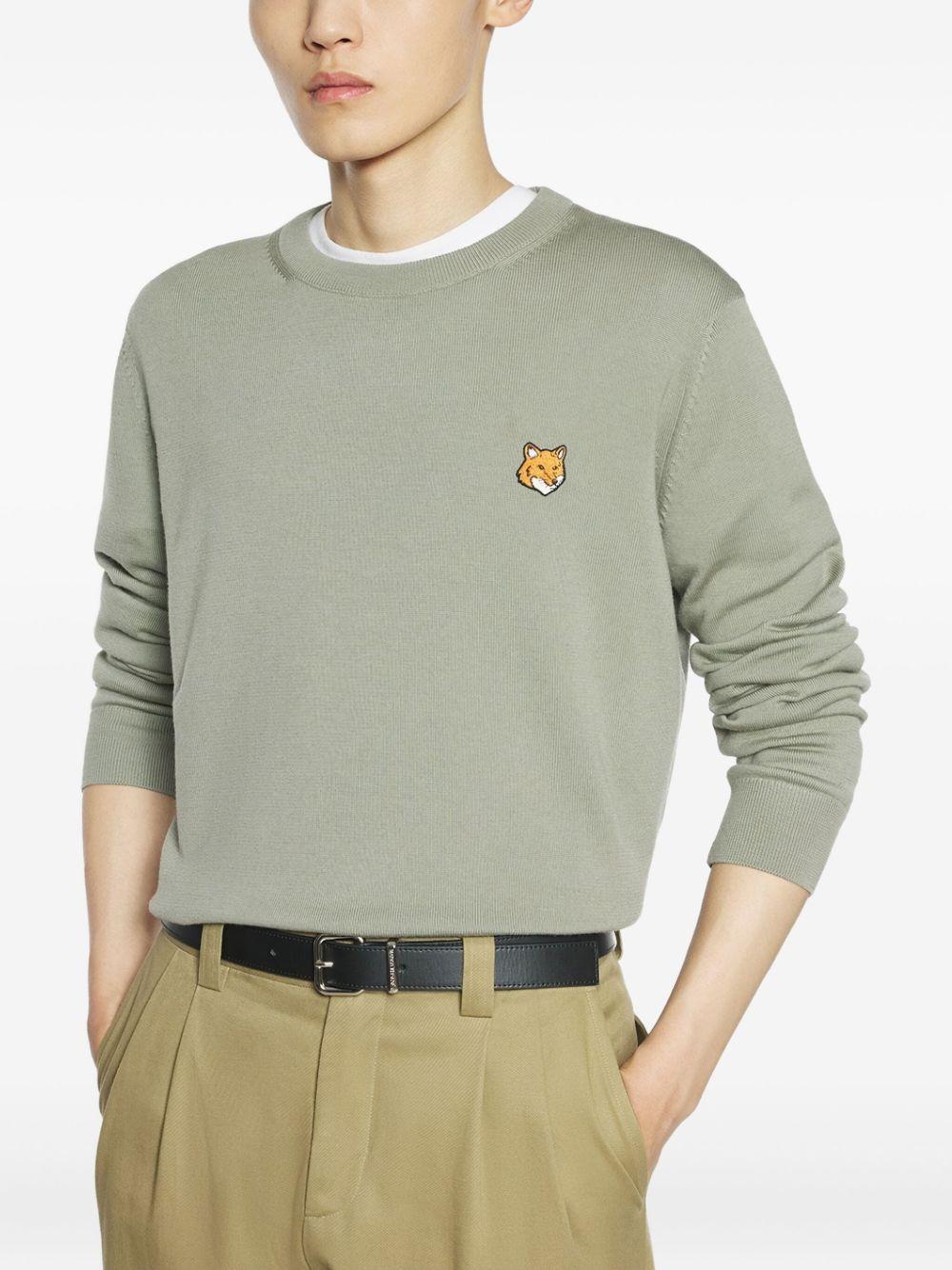 FOX HEAD MERINO REGULAR JUMPER PM00801KT1181 P131 MAISON KITSUNÉ