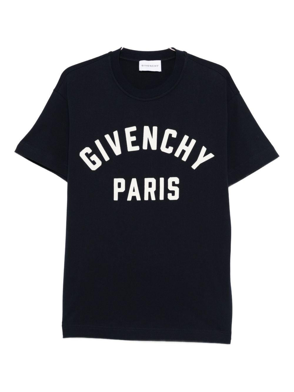 GIVENCHY Paris boxy fit t-shirt BW70FM3YRS 411 GIVENCHY