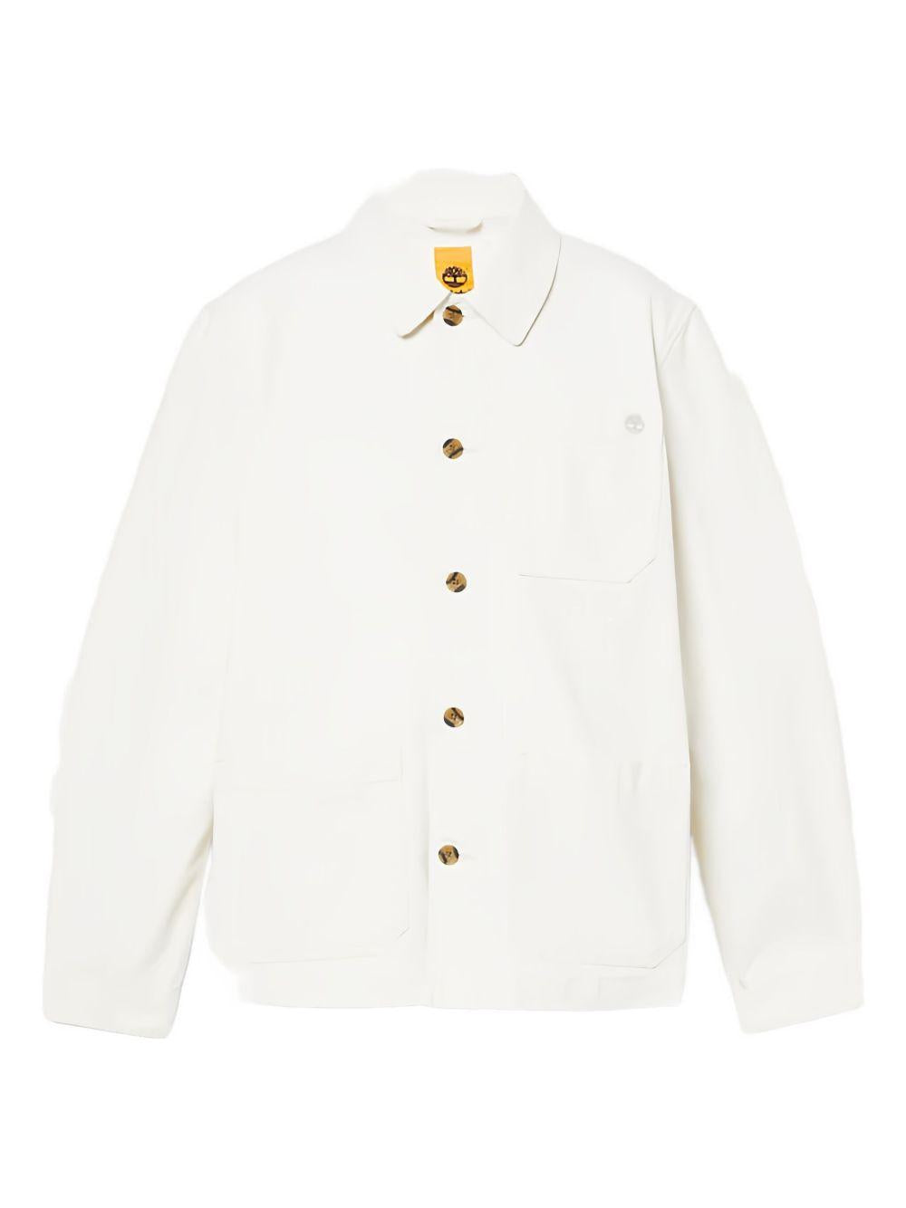 Washed effect canvas chore jacket TB0A5TH3 CM91 TIMBERLAND