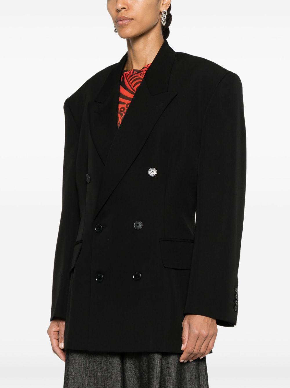 Cinched wool blazer 773357 TNT391000 BALENCIAGA