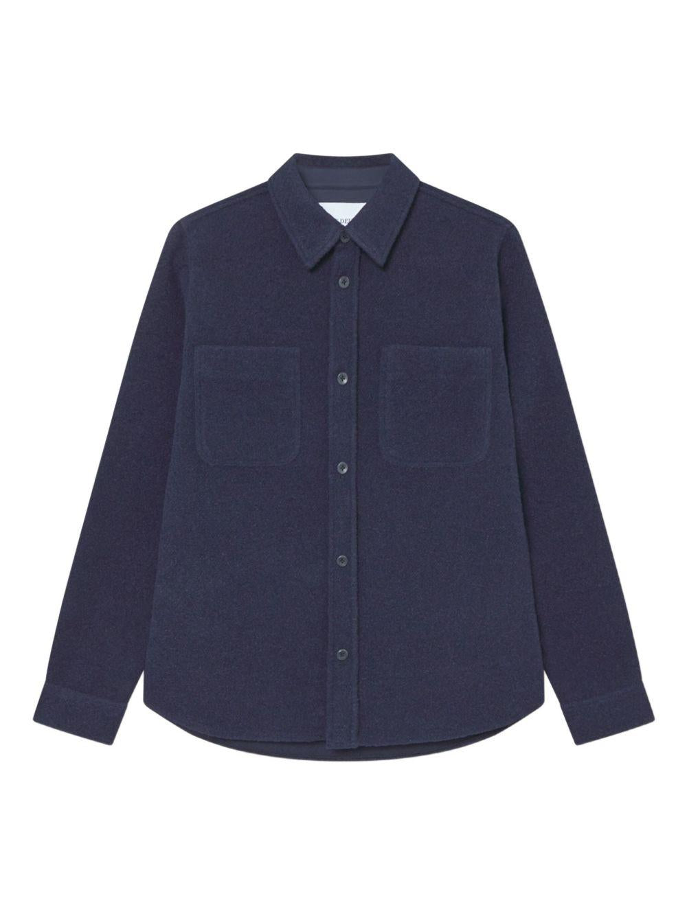 Lennon Bouclé Overshirt 1000547 460 LES DEUX