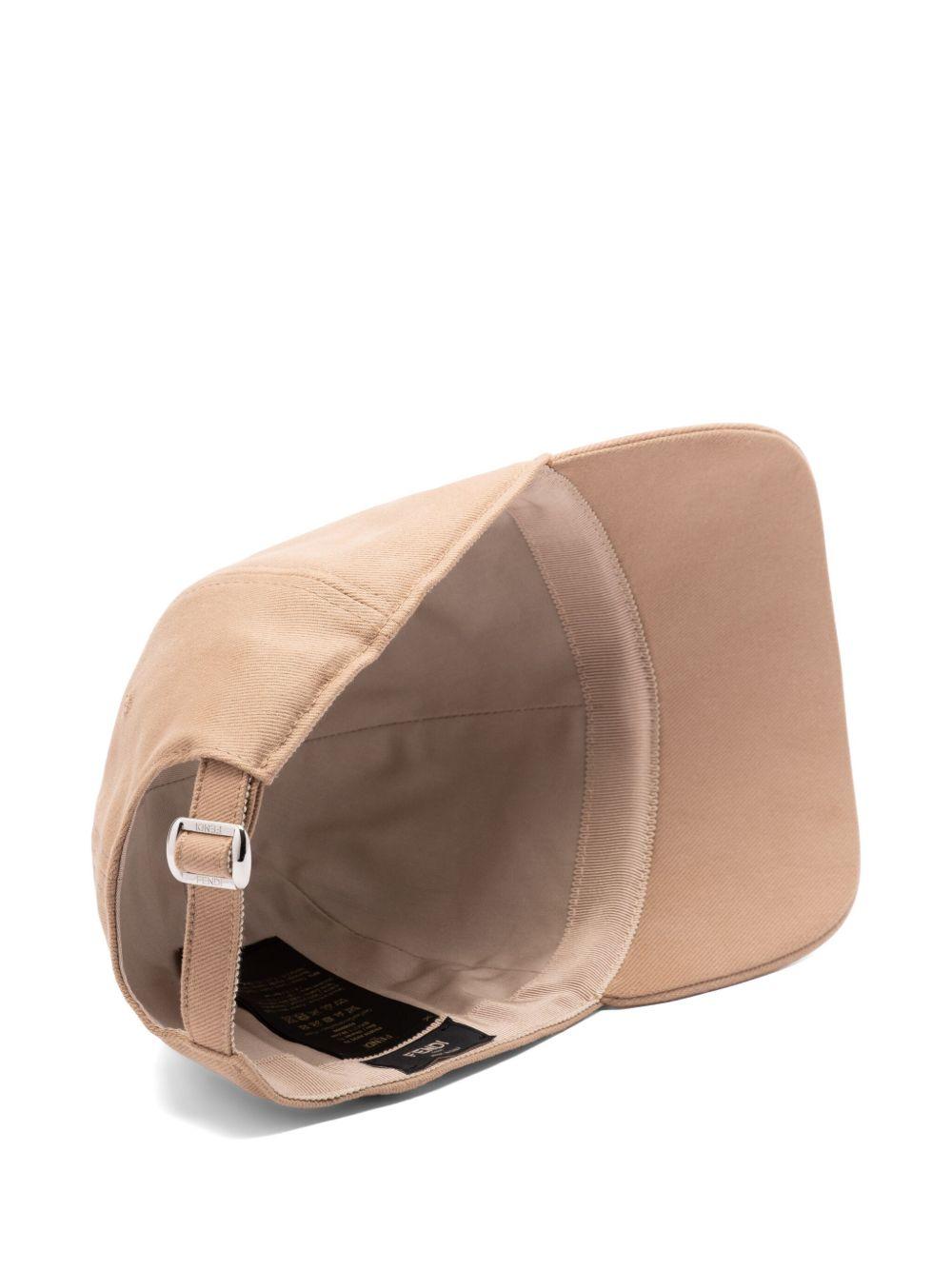 Cotton baseball cap<BR/><BR/> FXQ969 AU3QF0QB9 FENDI