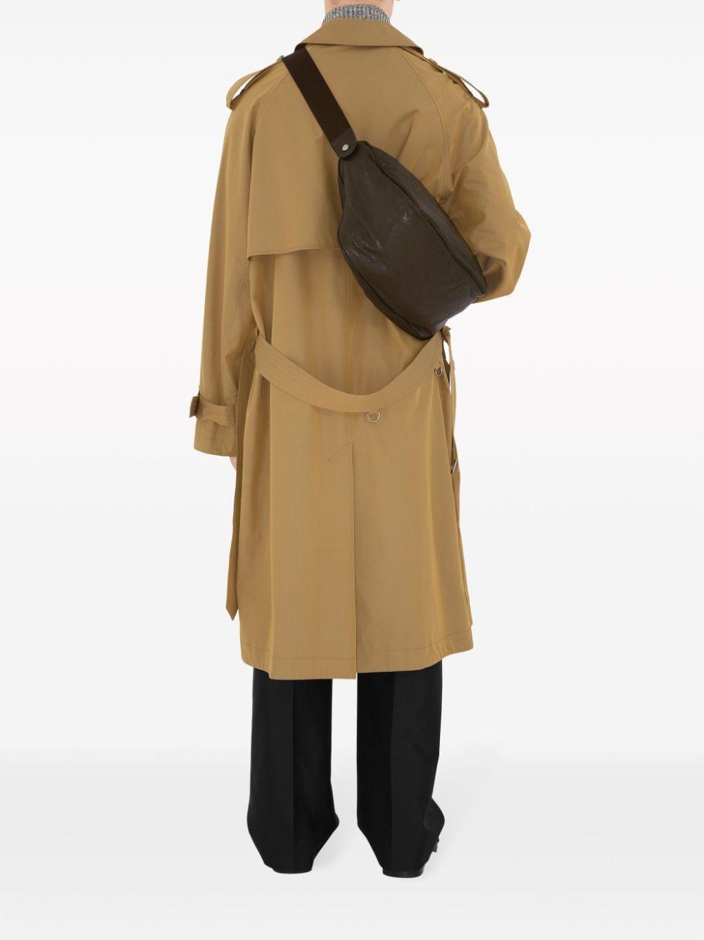Long garbadine trench coat<BR/><BR/><BR/> 8087617 SPELT BURBERRY