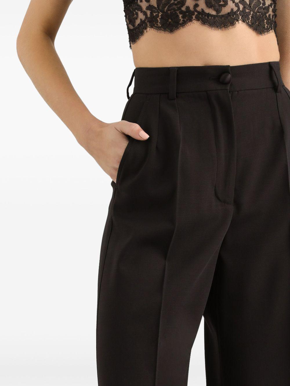 Flared woolen pants FTBM0T FU21EN0000 DOLCE & GABBANA