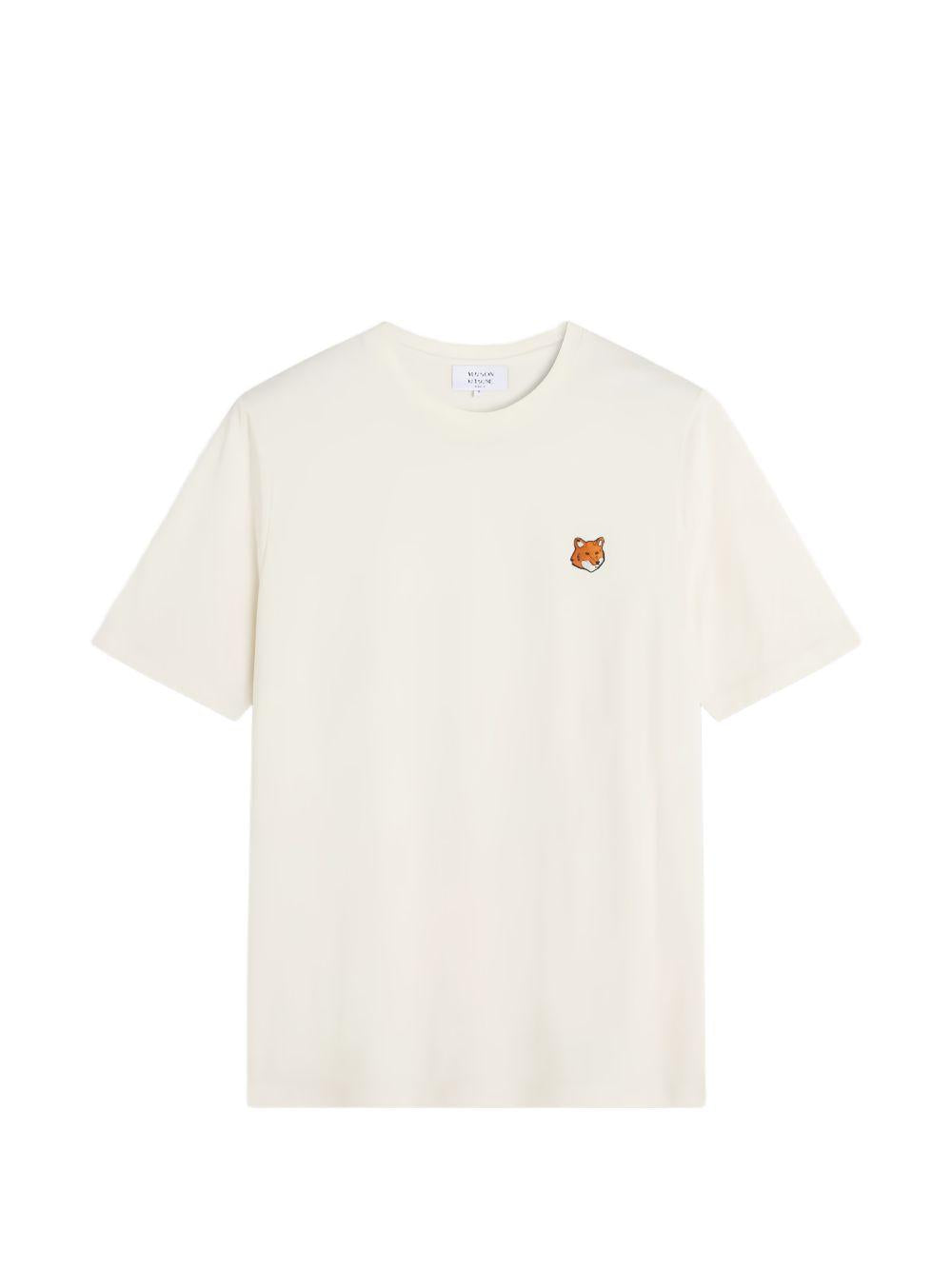 FOX HEAD REGULAR TEE-SHIRT PM00107KJ7026 0063 MAISON KITSUNÉ