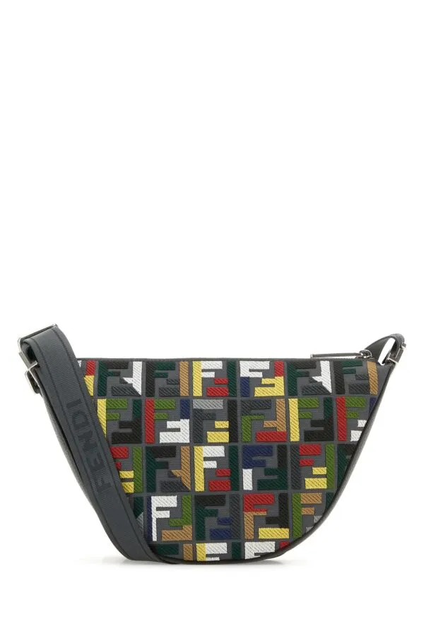 Melon bag in embroidered canvas 7VA635 ATSFF11RG FENDI