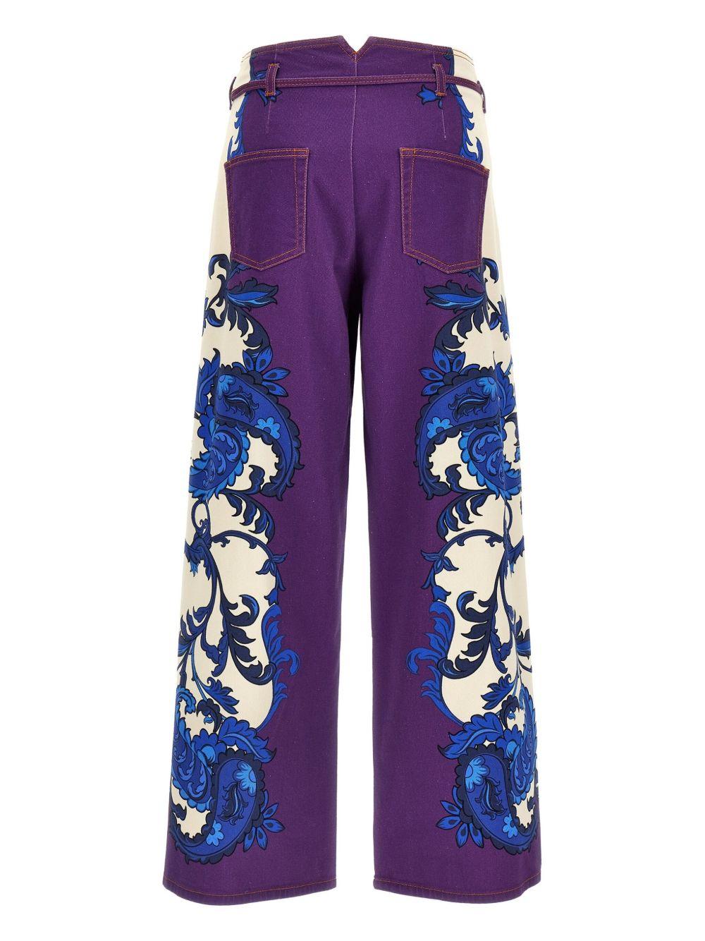 Paisley print trousers WRNB0006 AK900X0805 ETRO