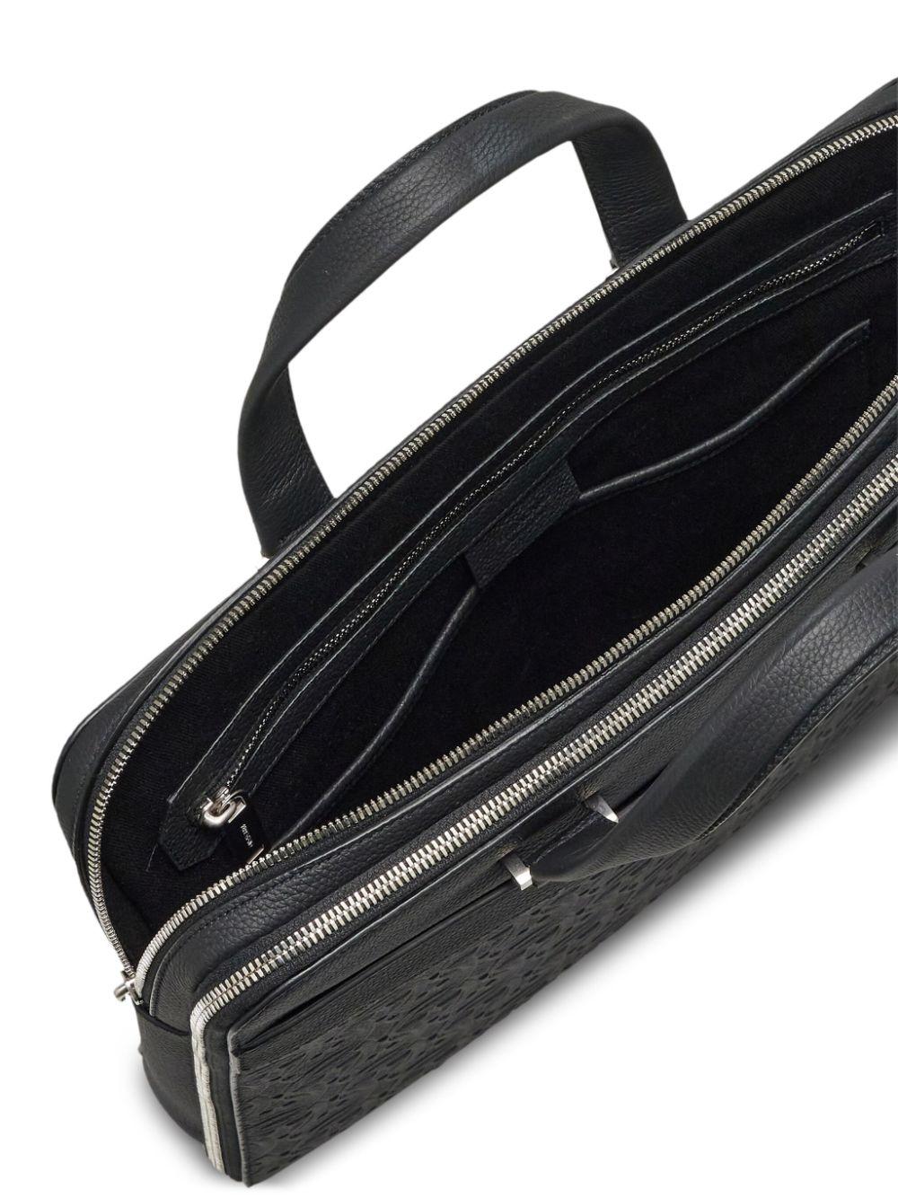 FERRAGAMO TRAV EMB BLO763369NERO
