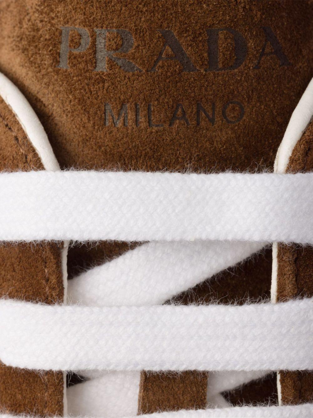 Suede sneakers 1E152O054 F-020F0324 PRADA