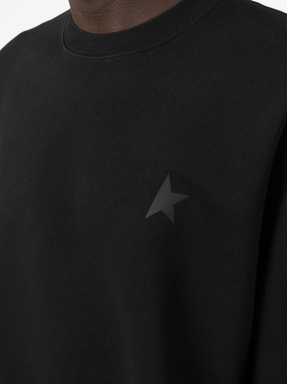 Logo-print cotton sweatshirt GMP01223 P00052590100 GOLDEN GOOSE