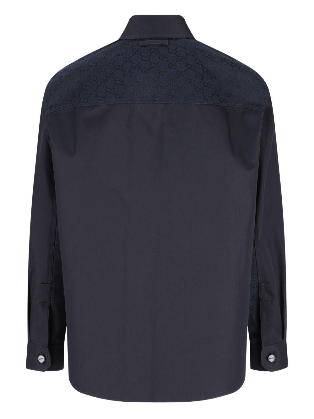 Cotton twill shirt 851708 ZAQH54440 GUCCI