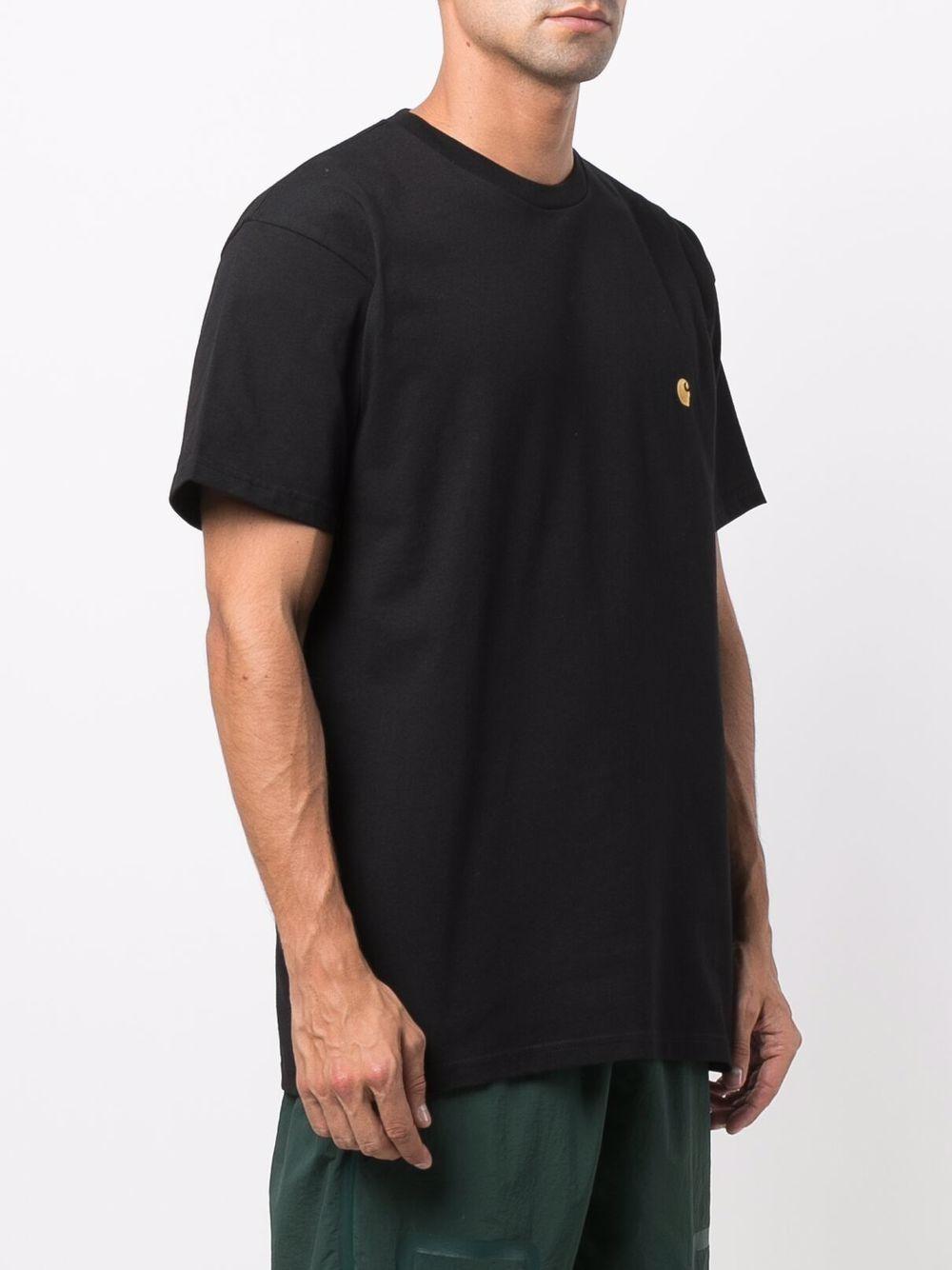 Embroidered-logo short-sleeve T-shirt<BR/><BR/> I026391 S/S Chase T-Shirt00F.XX CARHARTT WIP