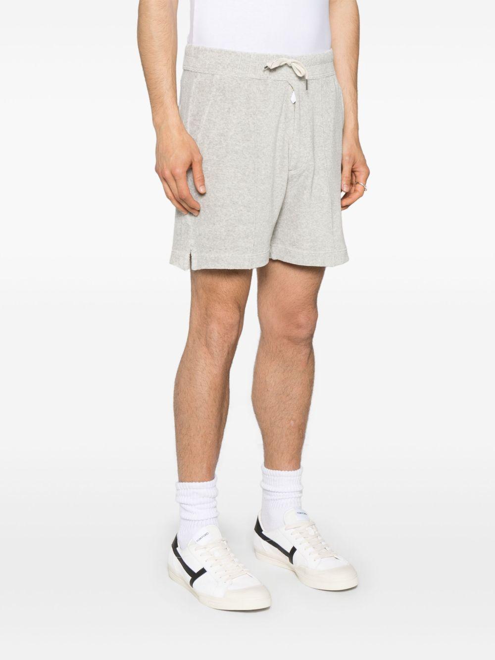 Piped-trim track shorts<BR/><BR/><BR/> JTR005 JMC053S25IG030 TOM FORD