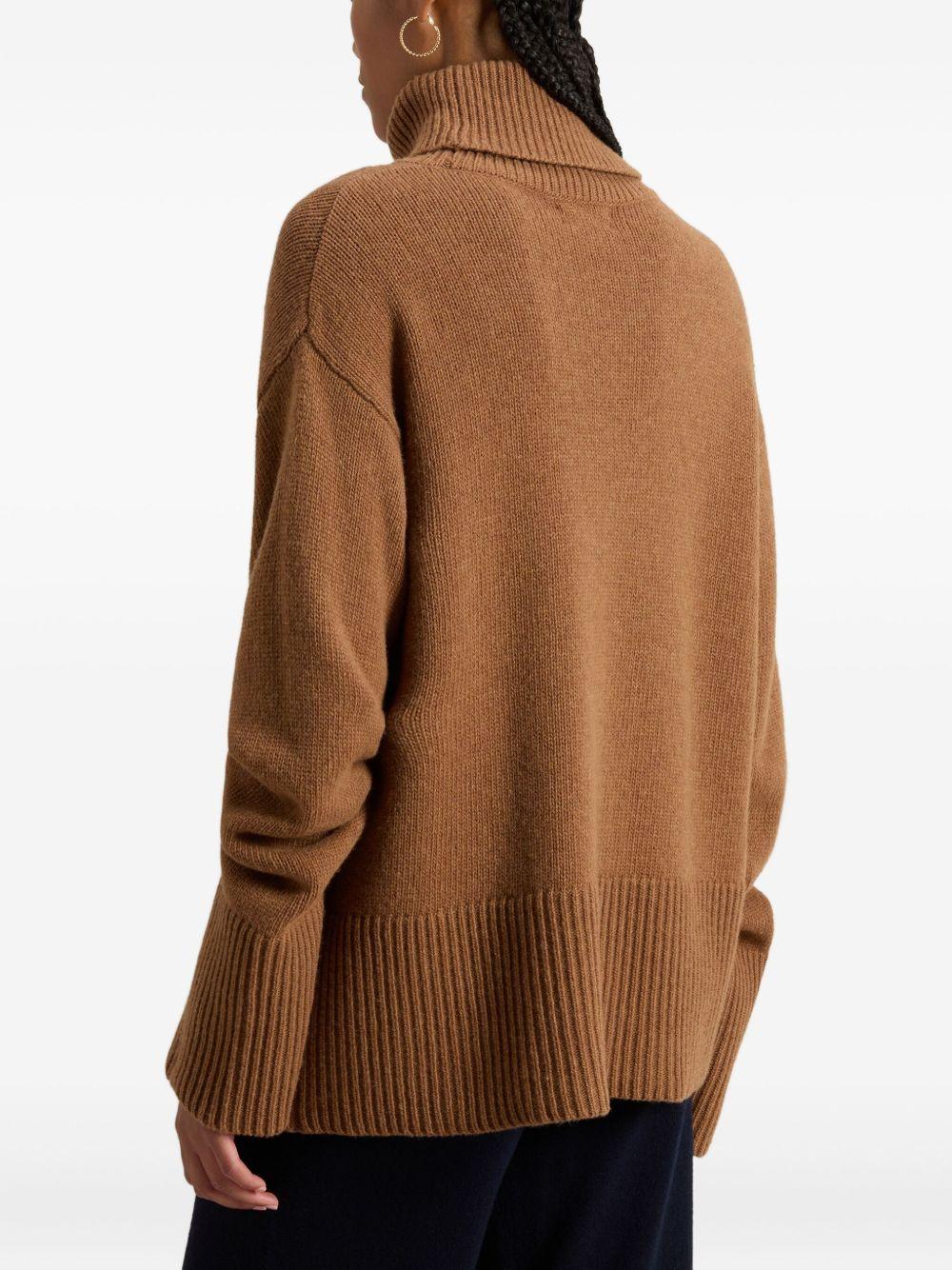 Turtleneck jumper with ribbed hem CFWWKN2006FRUF0469 7370 WOOLRICH