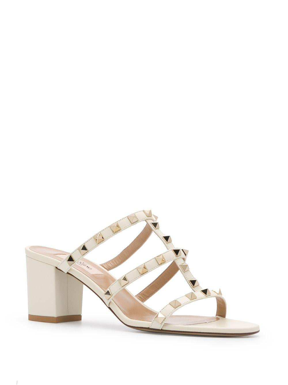 ROCKSTUD SLIDE SANDAL 6W0S0C47VOD I16 VALENTINO GARAVANI