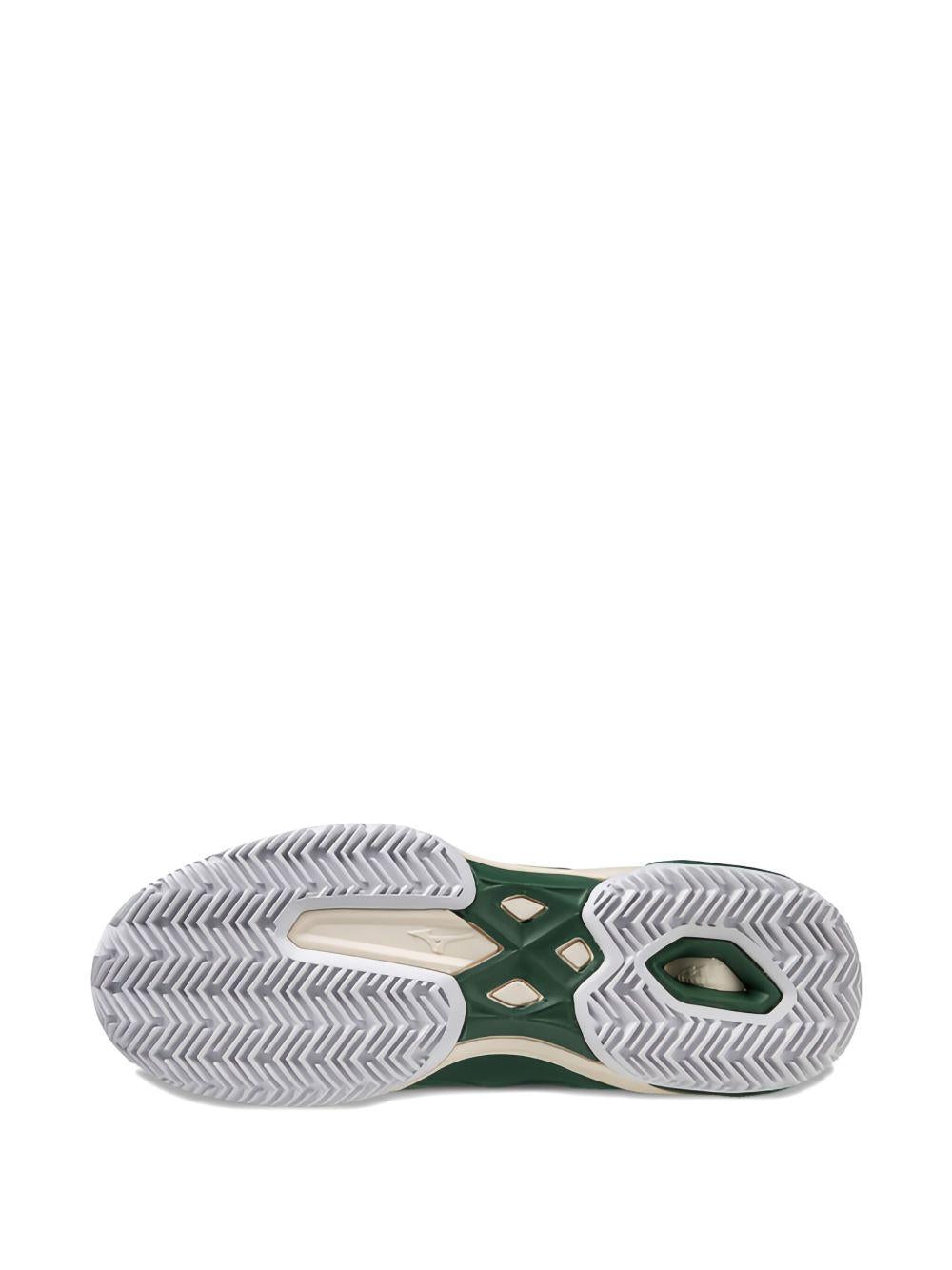 Green Wave exceed light cc sneakers 61GC222036 PENENEEDLE/WHITE/PAPYRUS MIZUNO