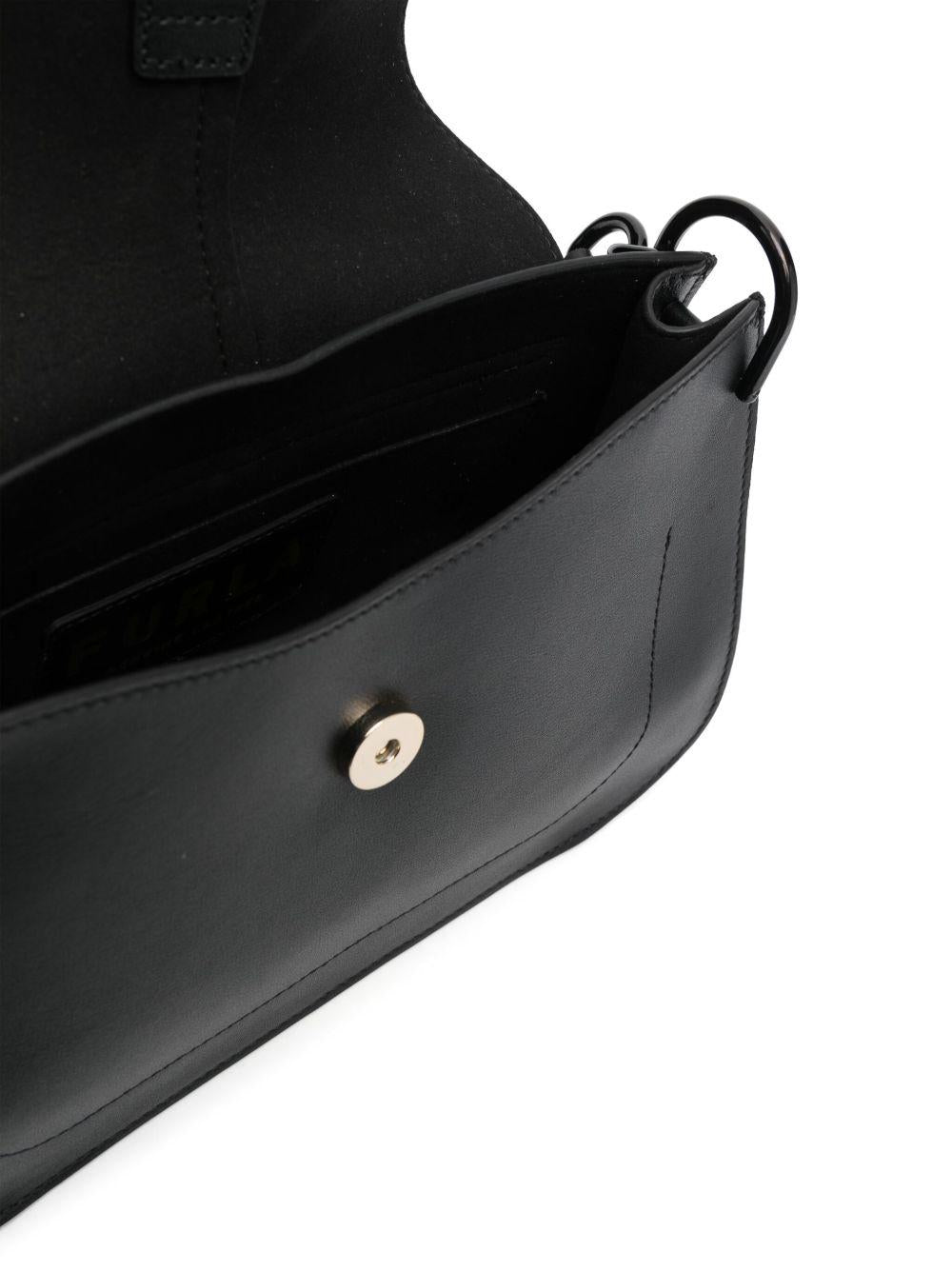 Logo-plaque leather shoulder bag WB00996 BX2045O6000 FURLA