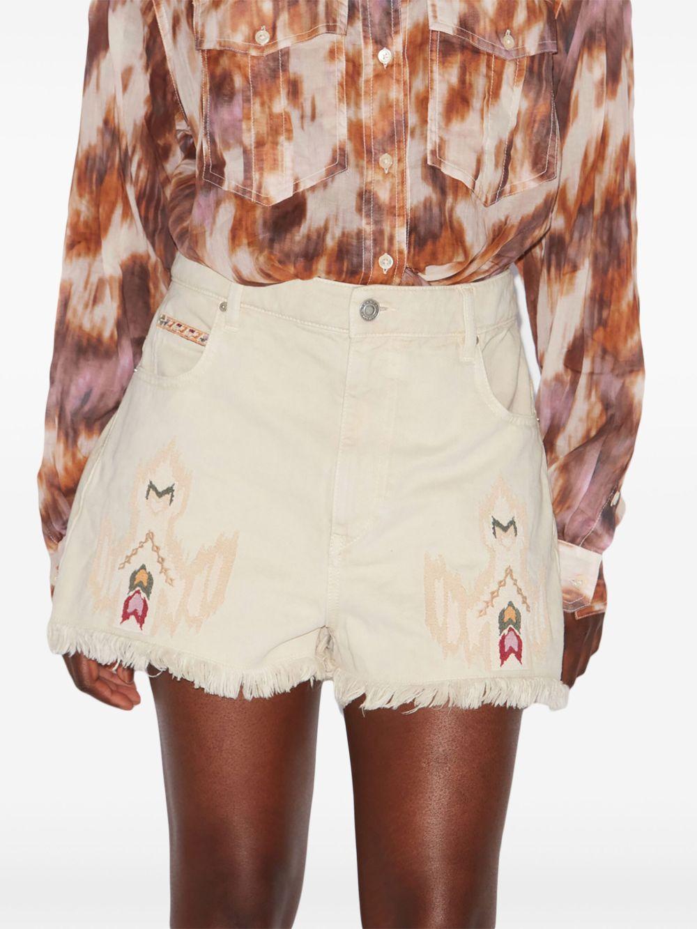 Lesia shorts<BR/><BR/><BR/> SH0001FE C1H02E23EC MARANT ÉTOILE